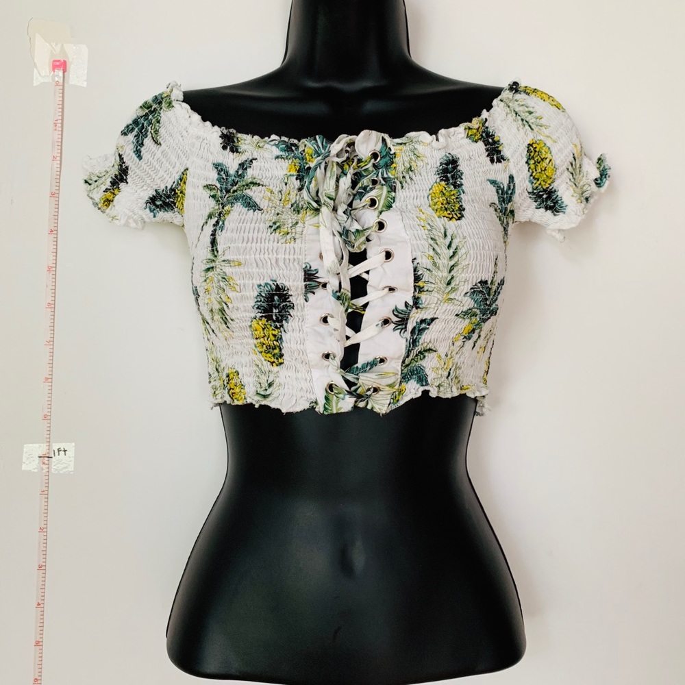 Pineapple crop top